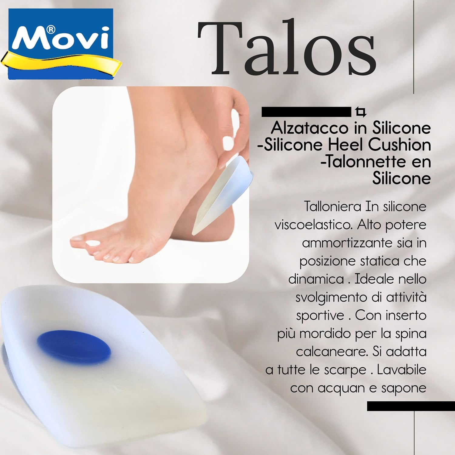 MOVI TALOS ALZATACCO IN SILICONE
